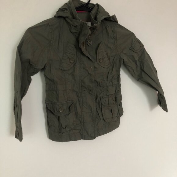 American Eagle 77Kids Military Green Jacket Size 4 yrs - Picture 7 of 9